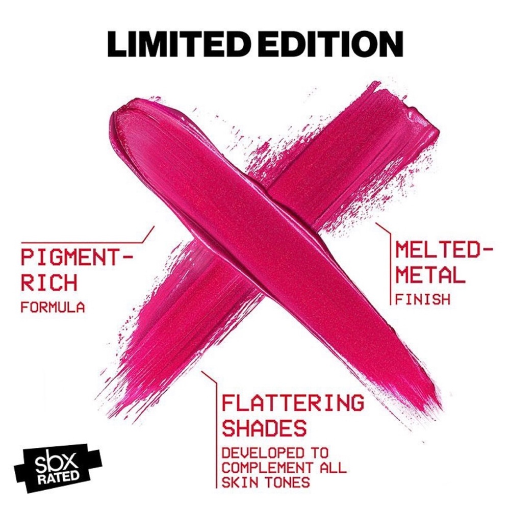 BNIB Smashbox Flash FX Lipstick - Reckless - Picture 4 of 9